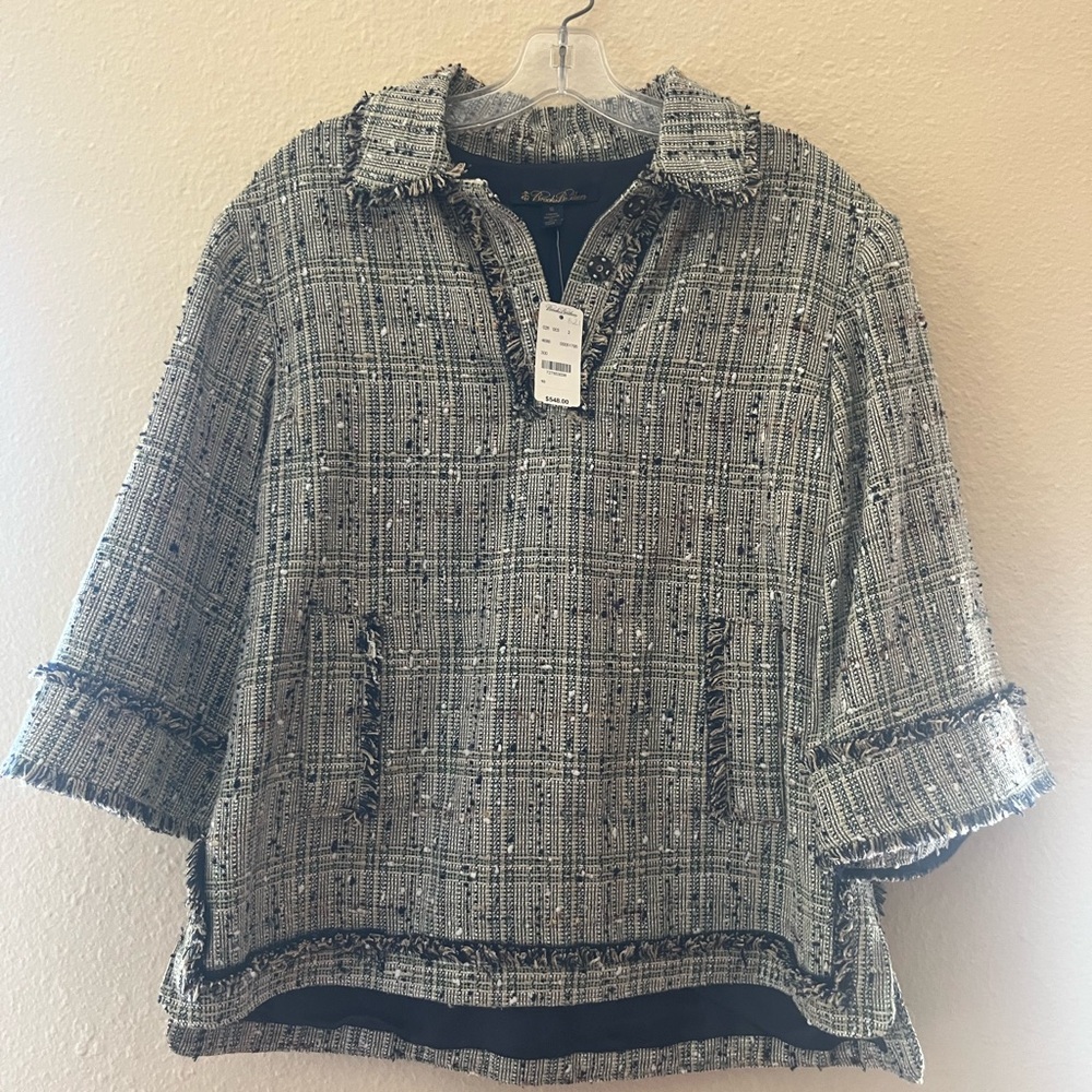 Brooks Brothers Green Tweed Jacket New size 10